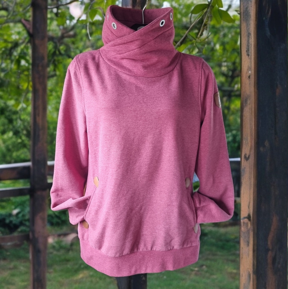 Wanakome 'Walk On The Wild Side' Funnel Neck Sweatshirt